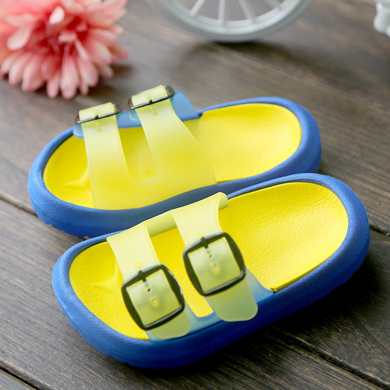 Pantoufles enfants en EVA pour été - semelle EVA - Ref 986943 Image 3