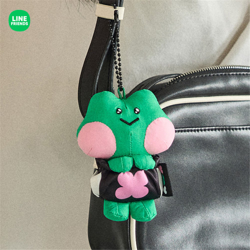 【正品现货】LINE蛙里奥drop drop lenini幸运玩偶钥匙扣包包挂件
