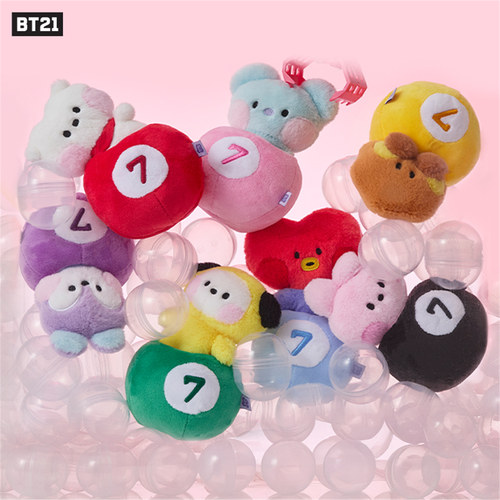 BT21minini幸运扭蛋毛绒玩偶