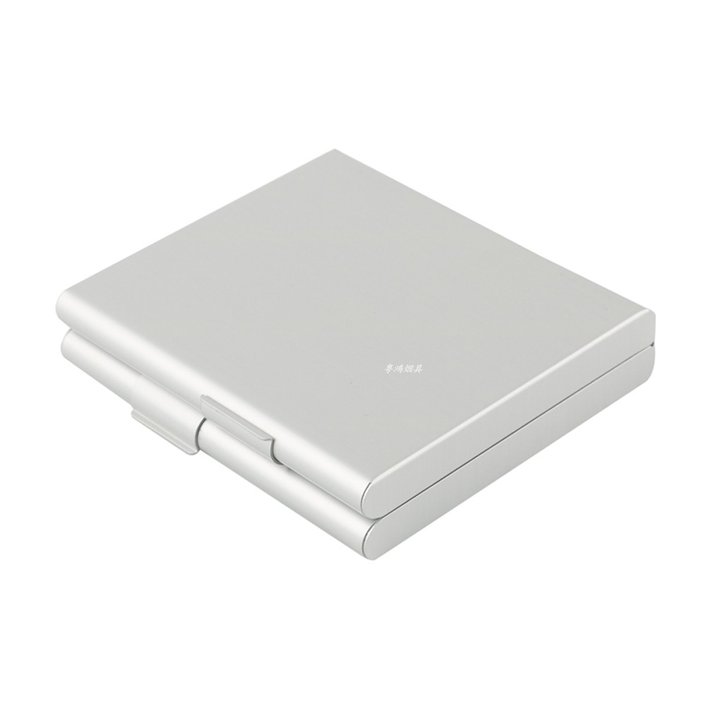 来福烟盒简约双层金属