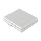 名片片盒 烟盒20支装 铝合金双层潮流精美金属烟盒来福时尚 16支装