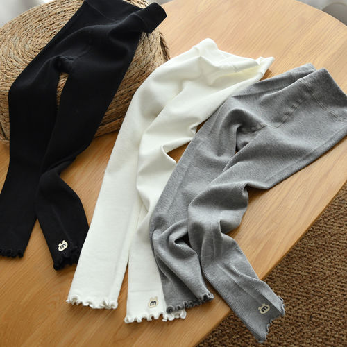 儿童弹力修身打底裤舞蹈裤