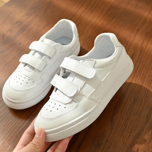 水沐良品男童女童板鞋儿童小白鞋