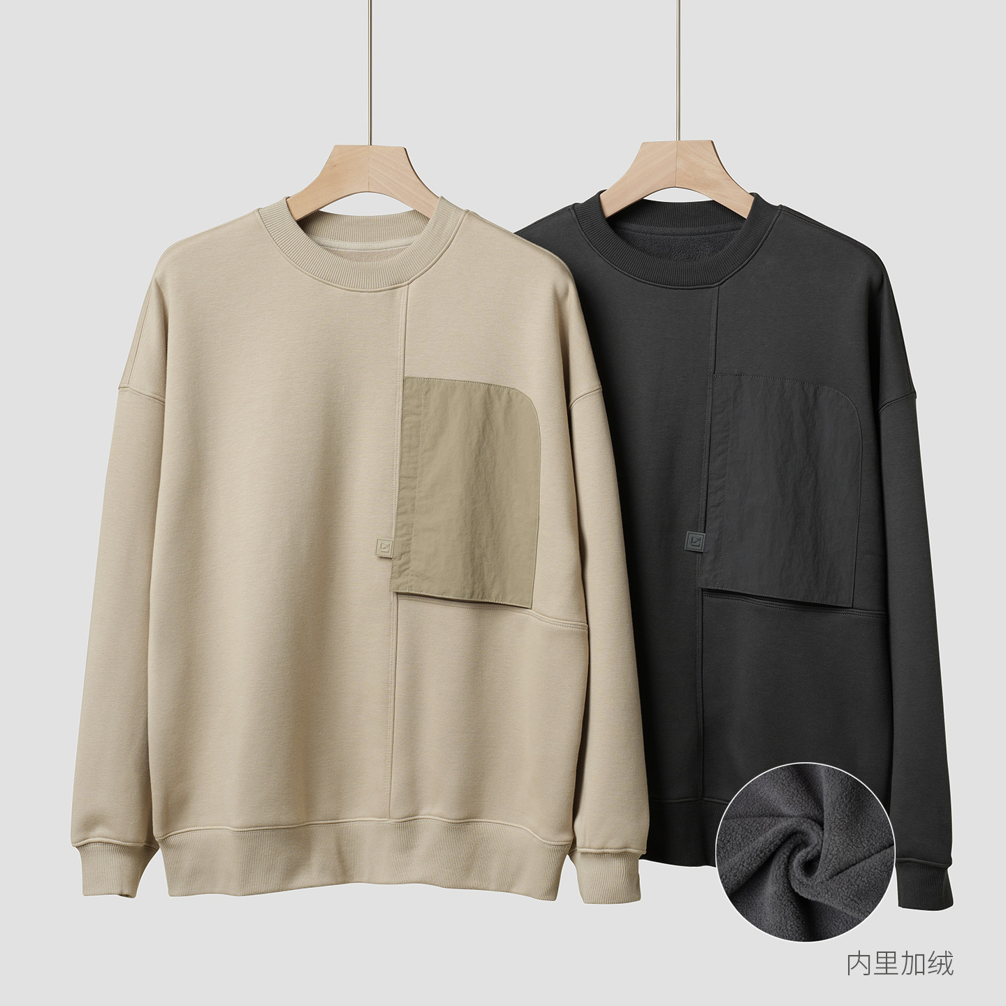 情侣款加绒卫衣 男士女士一体绒休闲运动保暖上衣 青少年可穿冬款,男装,卫衣,淘宝优惠券,粉丝福利购,淘宝优惠卷