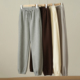 女士加长版 女装 收口卫裤 秋冬款 纯色休闲运动长裤 高个子懒人裤