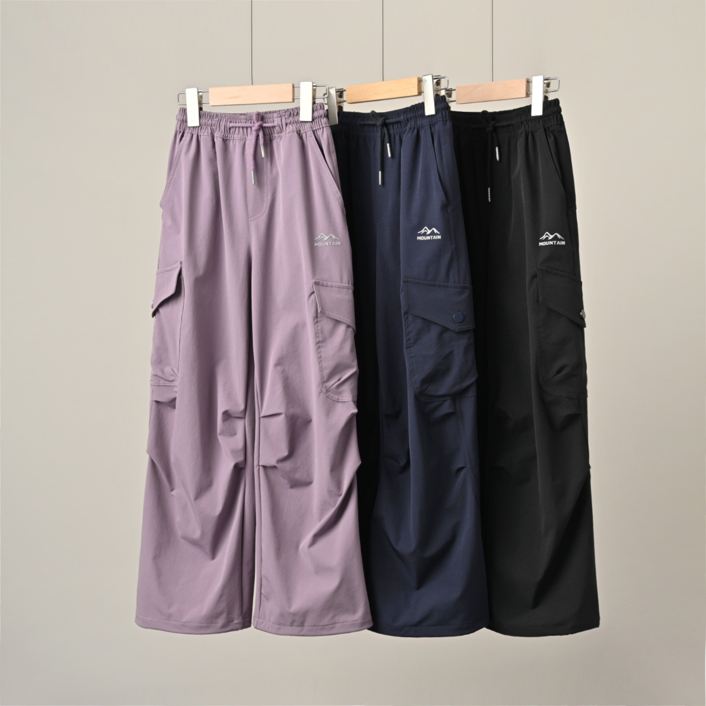 180青少年大童伞兵裤  男童女童大口袋工装裤 休闲长裤春秋款