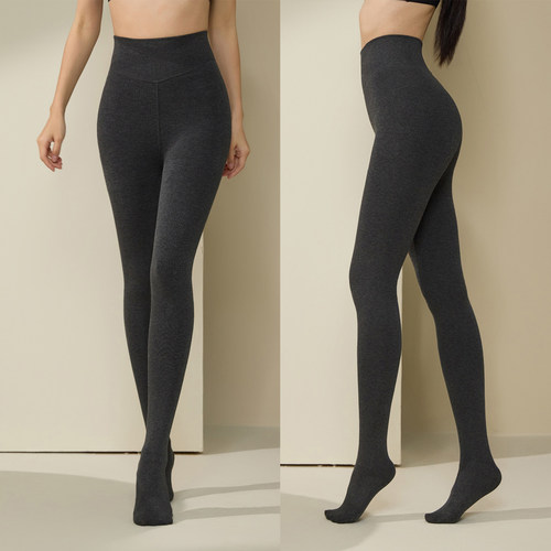 腰部双层收腹连裤袜弹力打底裤