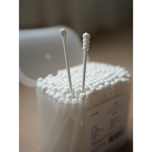 200支装 一次性螺旋棉签宝宝大人掏耳朵清洁棒 挖耳棉棒 双头可用