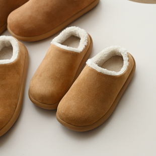 亲子款棉拖鞋 女士加绒室内保暖鞋男童女童毛绒家居 儿童拖鞋冬款