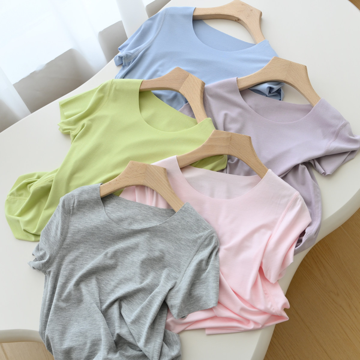 炎夏薄软 儿童随心裁短袖 男童女童圆领T恤 莫代尔中大童夏款童装,童装/婴儿装/亲子装,T恤,淘宝优惠券,粉丝福利购,淘宝优惠卷