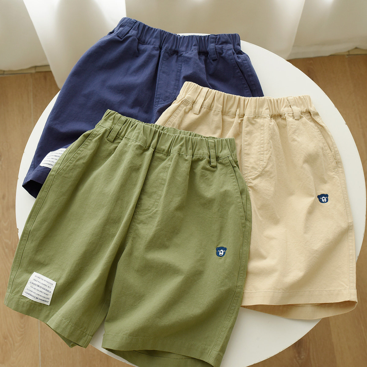 水洗精梳棉 儿童纯棉休闲短裤 男女童全棉运动五分裤 中大童夏装,童装/婴儿装/亲子装,裤子,淘宝优惠券,粉丝福利购,淘宝优惠卷