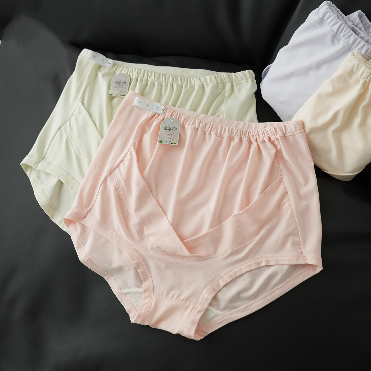 孕妇高腰护肚内裤 女士纯色柔软弹力三角裤 透气双层底裆 四季款,女士内衣/男士内衣/家居服,女三角裤,淘宝优惠券,粉丝福利购,淘宝优惠卷