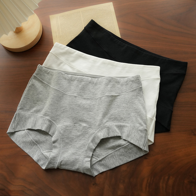 40支纯色女士全棉内裤