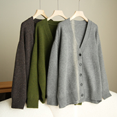 16支双股 女士V领开衫 毛衣 出清无补 冬款