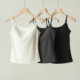 免穿文胸修身 弹力打底内衣 女装 女士bra一体吊带背心 夏款