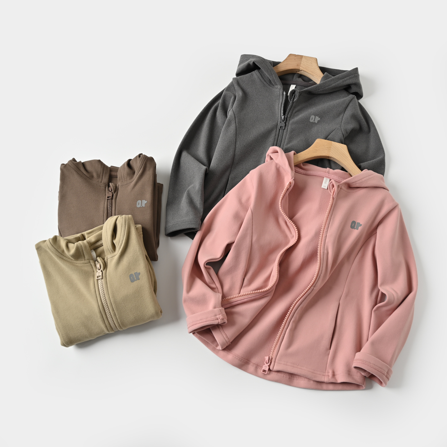 儿童呼呼绒外套170大童开衫