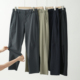 夏季 男士 散口直筒长裤 简约纯色基础款 轻薄弹力运动休闲裤