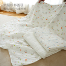 A类六层纱布盖毯 水洗纯棉浴巾 全棉毛巾被儿童包被  夏季空调毯