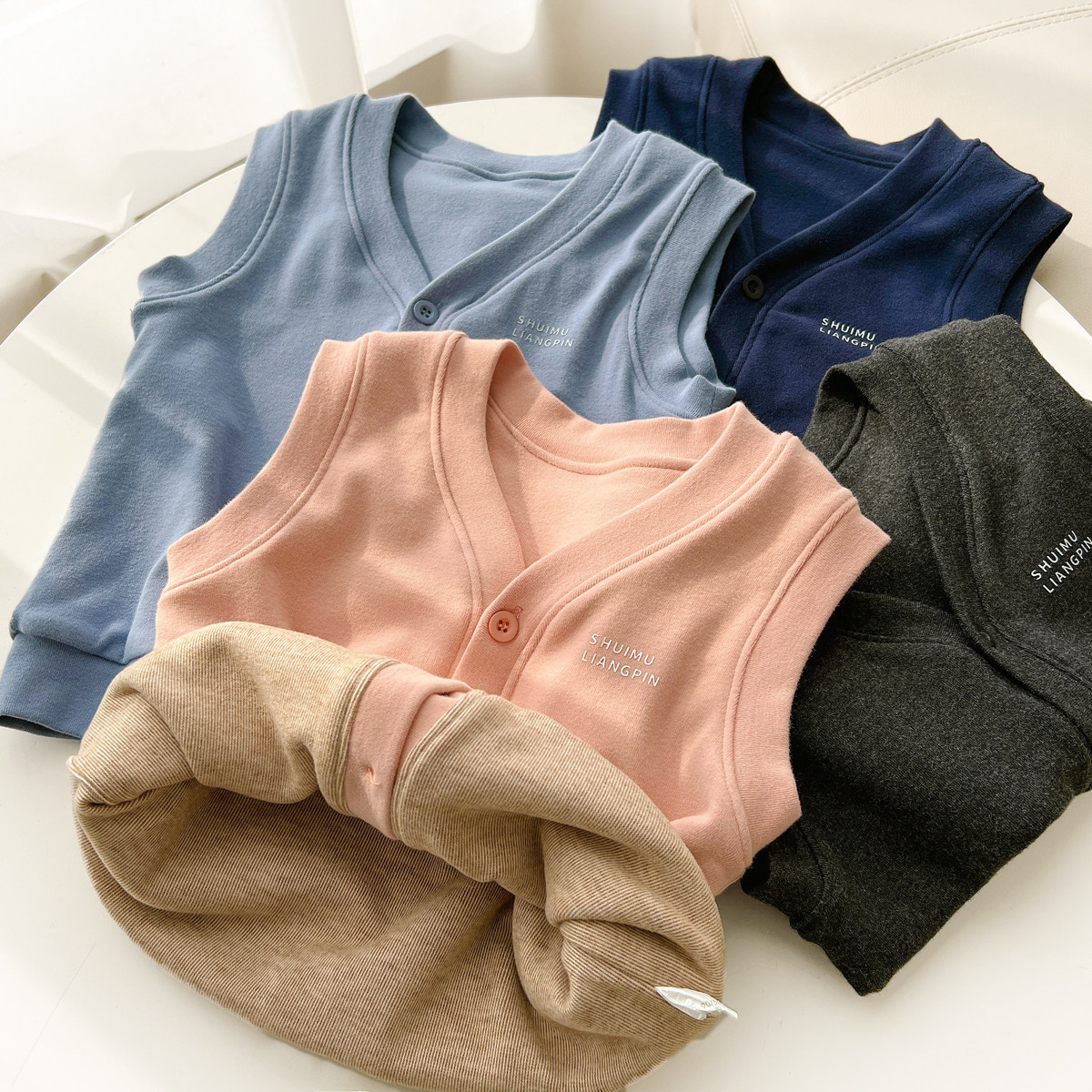 特 儿童小马甲 儿童纯棉坎肩 男女童双层马夹秋冬 童装,童装/婴儿装/亲子装,马甲,淘宝优惠券,粉丝福利购,淘宝优惠卷