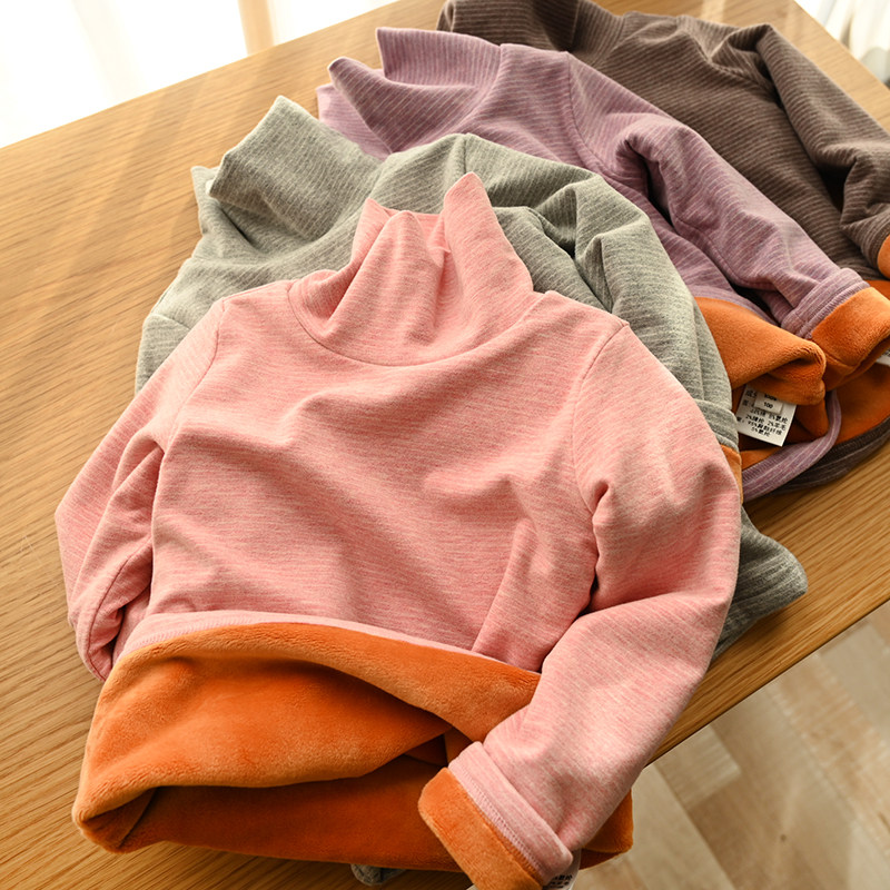 特 加厚版 儿童暖绒打底衫男女童高领加绒保暖长袖T恤 冬款,童装/婴儿装/亲子装,T恤,淘宝优惠券,粉丝福利购,淘宝优惠卷