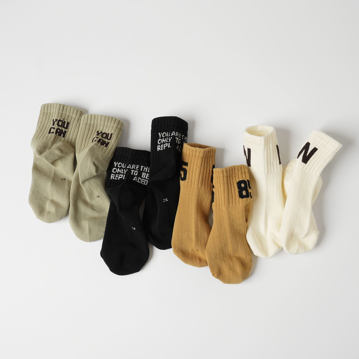 儿童无骨中筒袜男童女童卡通袜子