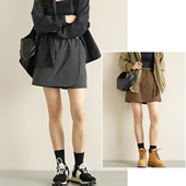 女士防走光A字裙裤 女装 快干工装 夏款 运动三分裤 山系户外短裤