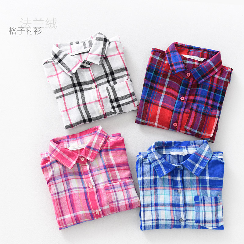 Chemise enfant à manche longue - Ref 2083091 Image 1