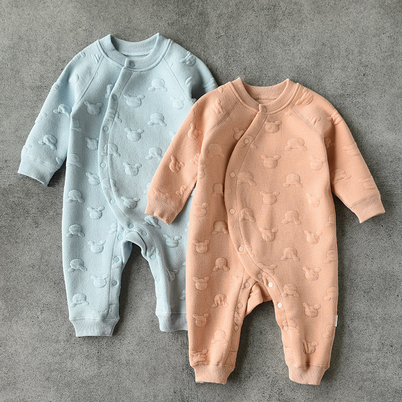 宝宝纯棉空气层哈衣 婴幼儿加厚长袖爬服 儿童连体衣 秋冬款,童装/婴儿装/亲子装,连身衣/爬服/哈衣,淘宝优惠券,粉丝福利购,淘宝优惠卷