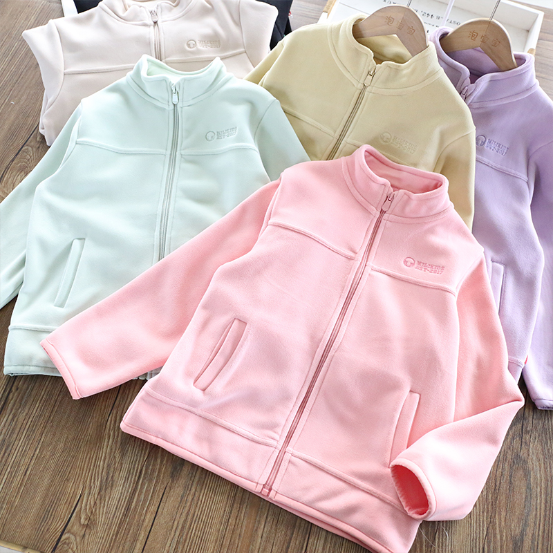 男女童立领外校服神器上衣秋冬
