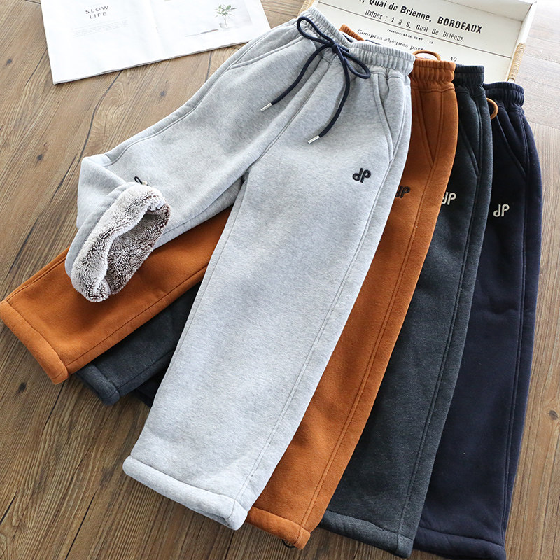 雪狐绒|女童加绒裤子休闲裤加厚保暖运动一体绒卫裤男秋冬25新款,童装/婴儿装/亲子装,裤子,淘宝优惠券,粉丝福利购,淘宝优惠卷