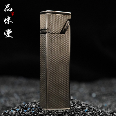 包邮稀少1940年德国Longfellow朗费罗古董斜火轮加长款煤油打火机