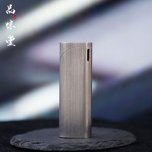 1990年日本maruman丸万奔驰主题限定款气体机打火机纯铜镀银经典