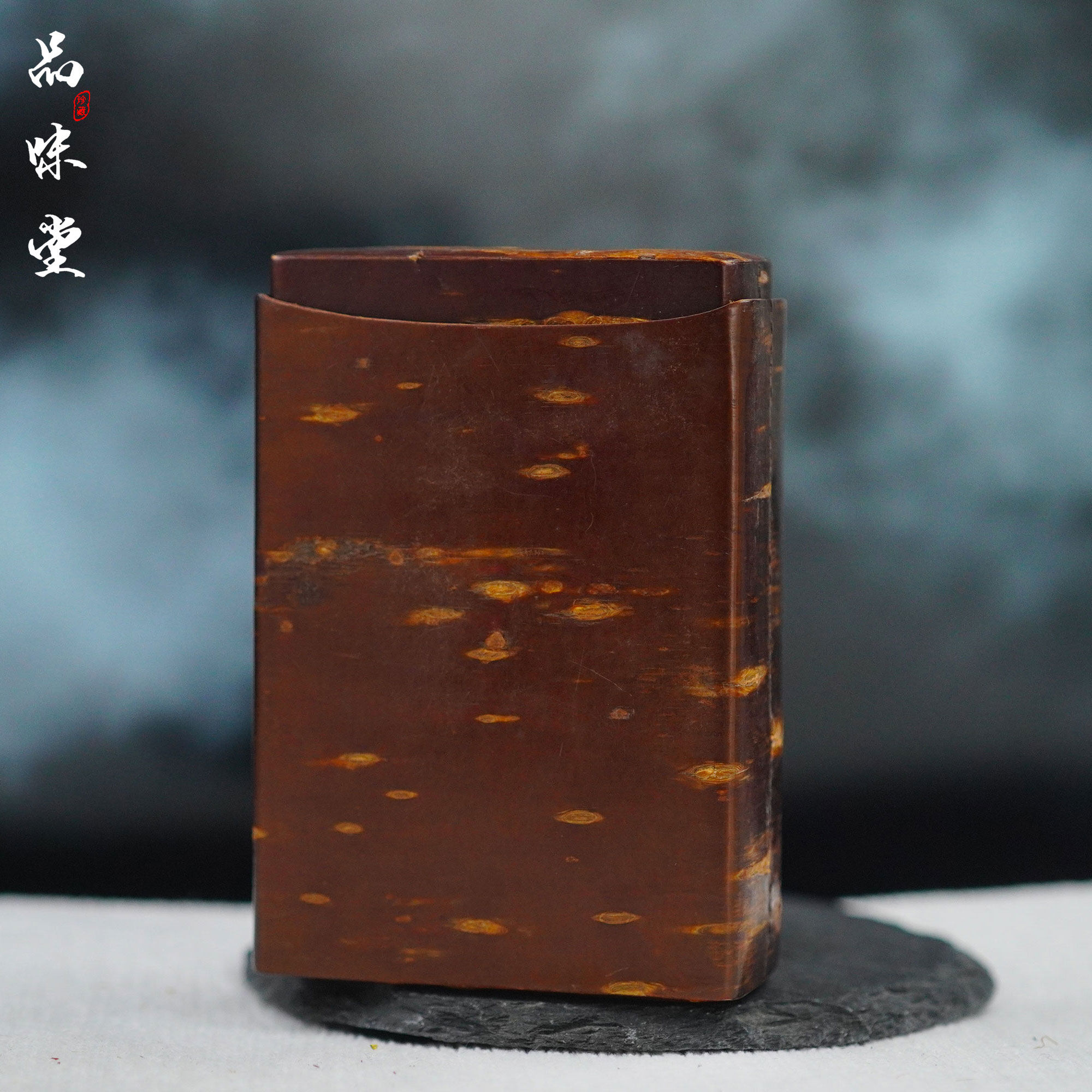 日本手工天然樱花木制作烟盒烟具复古个性精美送朋友双层实用绝版