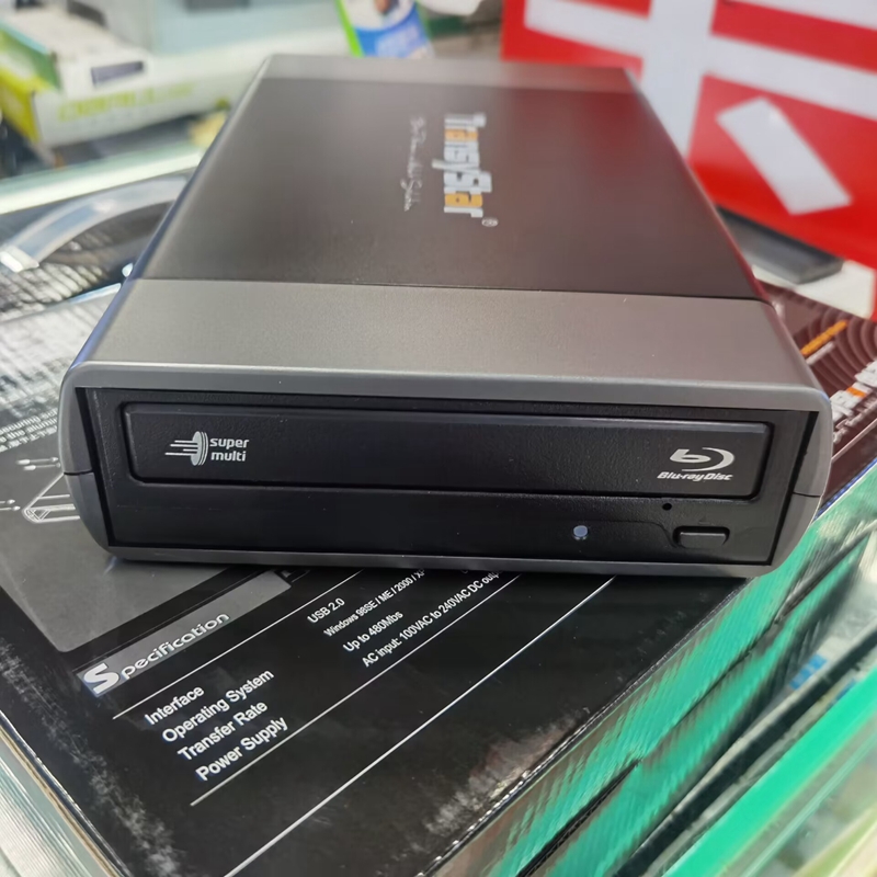 原装日立LG外置16X蓝光刻录机BH16NS55+创齐525QSU3E光驱盒USB3.0 电脑硬件/显示器/电脑周边 光驱/刻录/DVD 原图主图