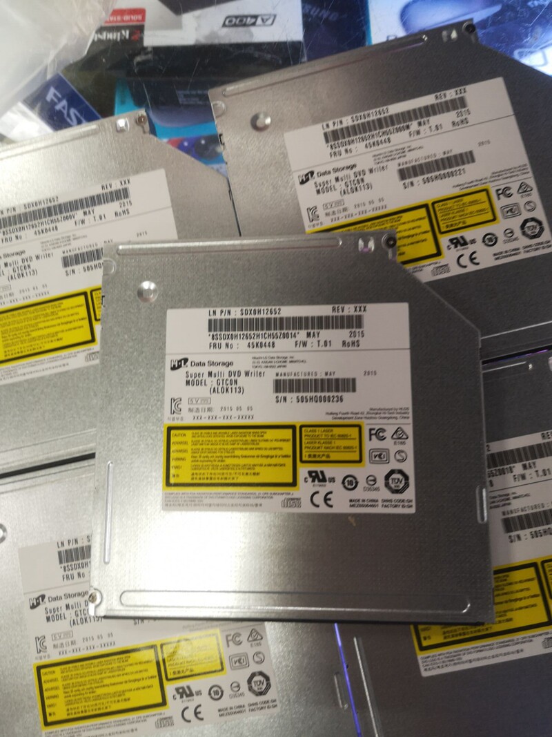 日立HL光驱 笔记本刻录机芯12.7mm厚度通用型8X RW内置驱动器DVD