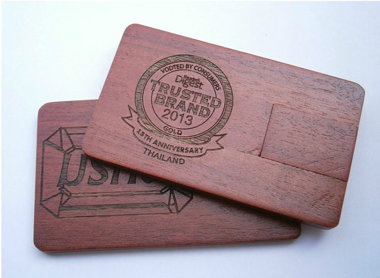 木质卡片U盘 公司企业激光雕刻LOGO定制DIY宣传创意礼品高速便携,个性定制/设计服务/DIY,U盘定制,淘宝优惠券,粉丝福利购,淘宝优惠卷