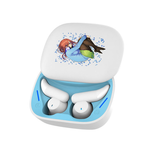 中野三玖无线蓝牙耳机电竞游戏 动漫周边日文版入耳式低延迟降噪