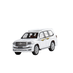 授权金属仿真1:64丰田陆地巡洋舰LC200LX570合金小汽车模型摆件