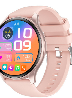 新款ZW60智能手表AMOLED圆屏蓝牙通话健康运动手表Smartwatch监测