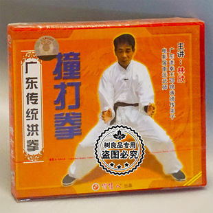 1VCD 正版 撞打拳 广东传统洪拳 主讲：林欣 武术光盘