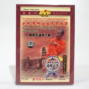主讲释德扬 南院大通臂拳二路1DVD碟片 正版 少林传统功夫老架捶谱