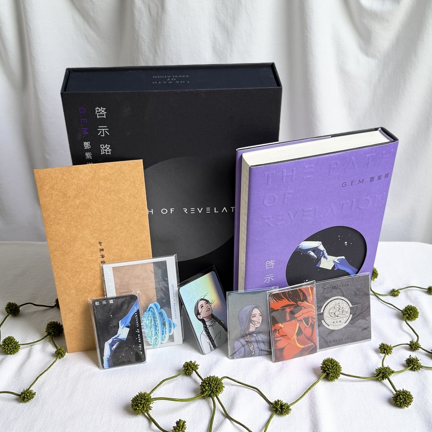 繁体版 G.E.M. 邓紫棋 科幻小说 启示路 官方正版书籍周边启示录