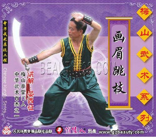 1VCD 俏佳人武术正版 画眉跳枝 梅山武术系： 主讲晏西征 教学系列