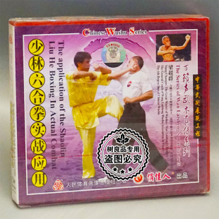 1VCD梁超群 万籁声武术真传系列少林六合拳实战应用 正版 武术碟片