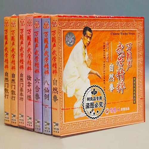 俏佳人正版武术碟片光盘 万籁声武学精粹套装9VCD 主讲：梁守忠