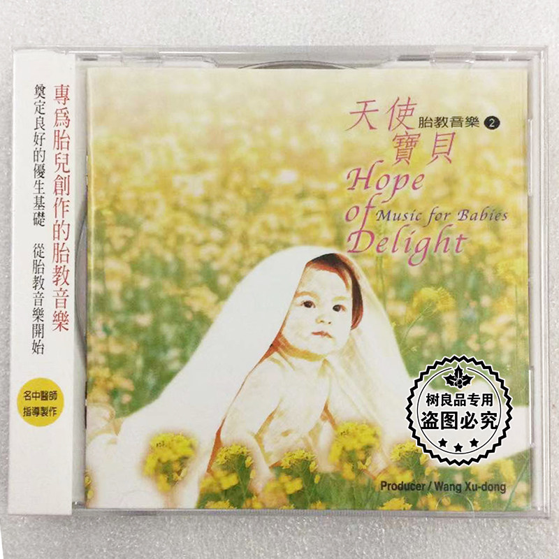 正版风潮唱片 TCD-3160 王旭东 胎教音乐2 天使宝贝 CD T版