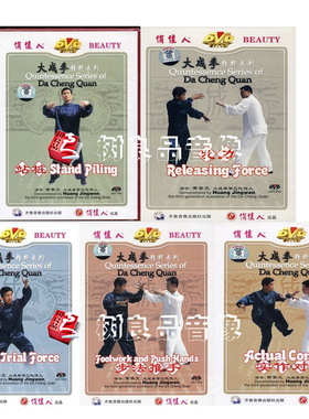 正版 大成拳精粹系列  发力 步法推手 试力 实作对搏 5DVD
