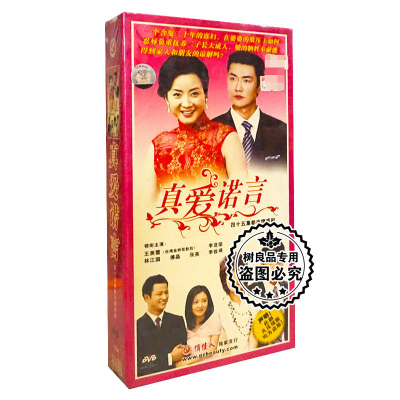 俏佳人正版电视剧 真爱诺言 珍藏版15dvd 王美雪 李进荣 林江国