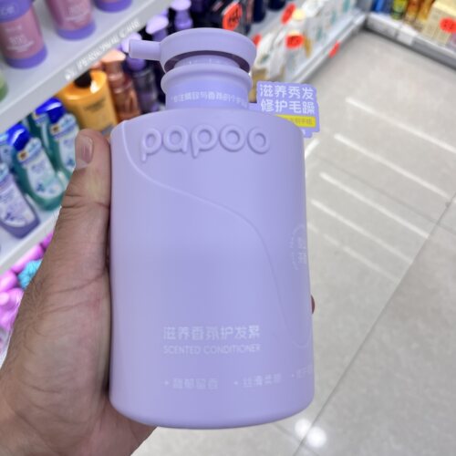 PAPOO香氛洗发露控油洗发水蓬松护发素柔顺改善毛躁清洁留香500g