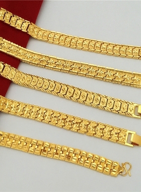 新款24k欧币饰品霸气宽久不褪色